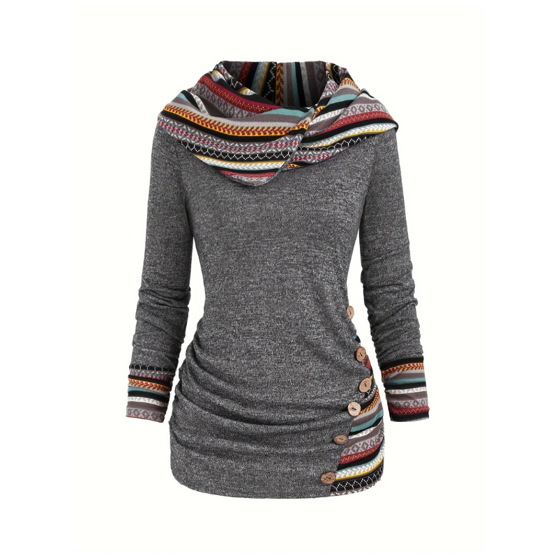 קפוצ'ון SIERRA Boho Patchwork