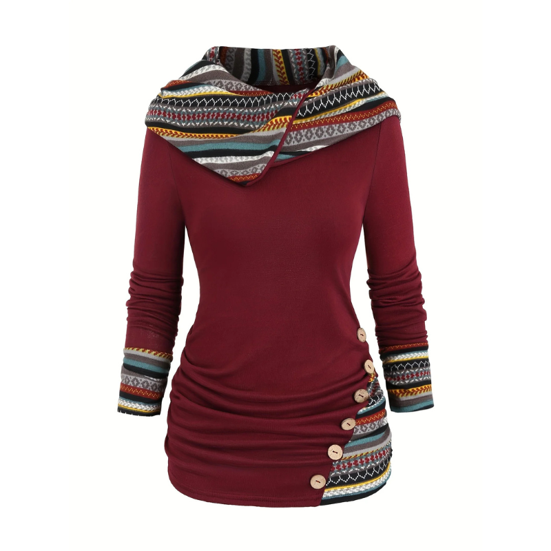 קפוצ'ון SIERRA Boho Patchwork