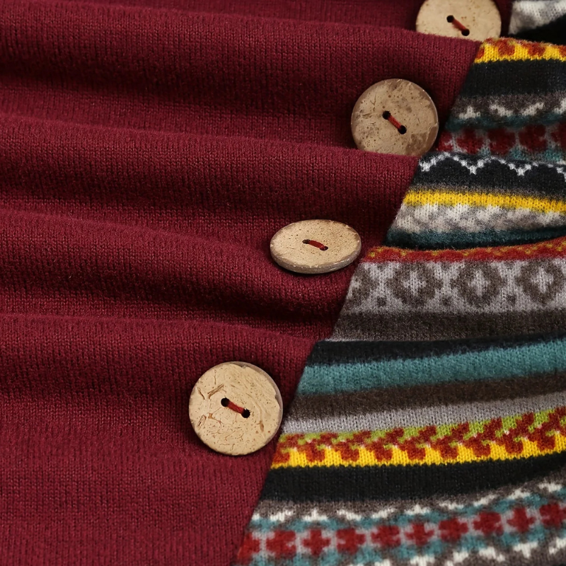 קפוצ'ון SIERRA Boho Patchwork