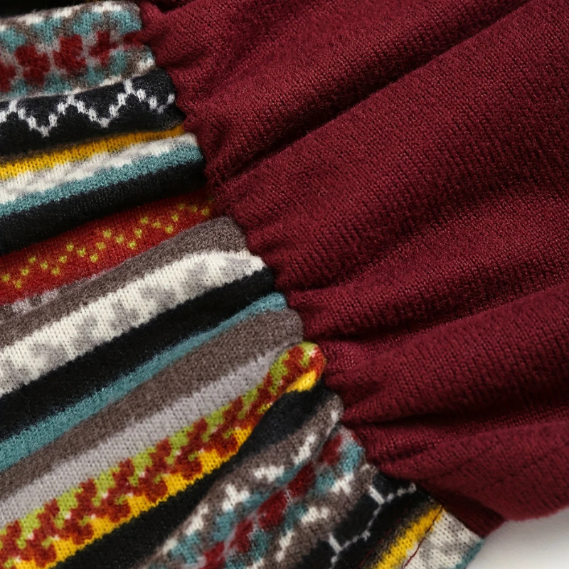 קפוצ'ון SIERRA Boho Patchwork