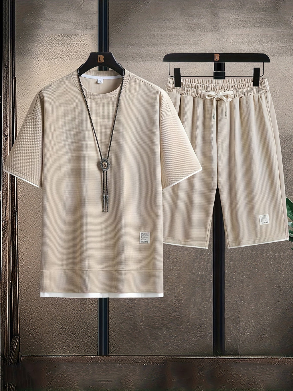 סט טרקלין וופל סריג