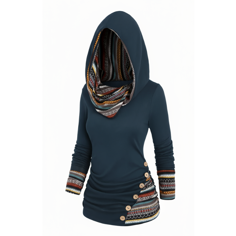 קפוצ'ון SIERRA Boho Patchwork