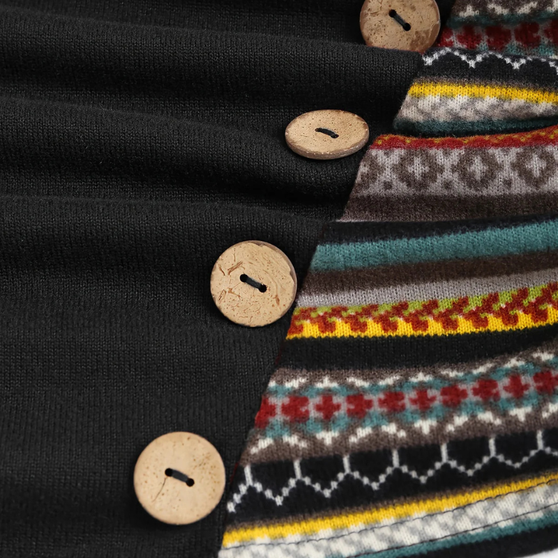 קפוצ'ון SIERRA Boho Patchwork