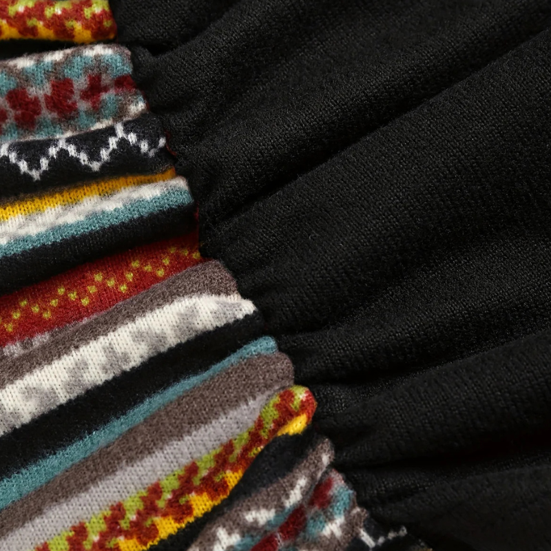 קפוצ'ון SIERRA Boho Patchwork