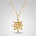 Hammered Star Necklace
